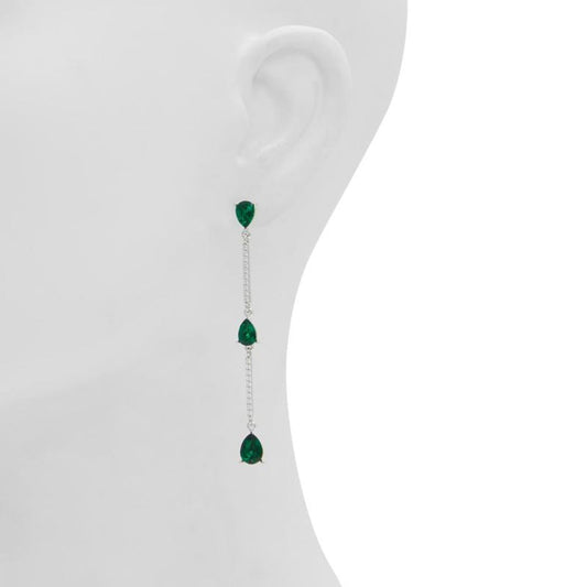 ALDO Green Elastane Earrings