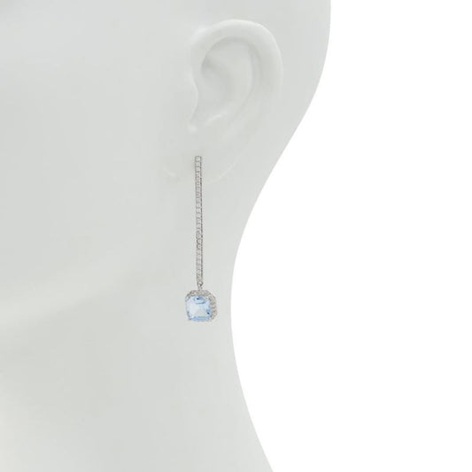 ALDO Blue Elastane Earrings