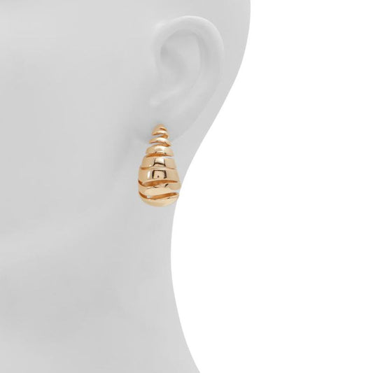 ALDO Gold Elastane Earrings