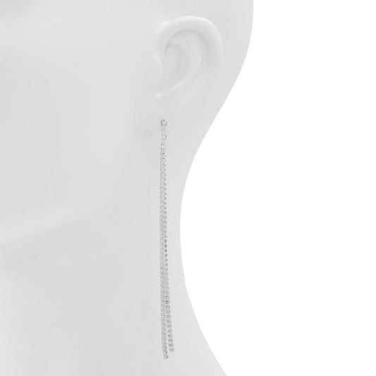 ALDO Silver Elastane Earrings
