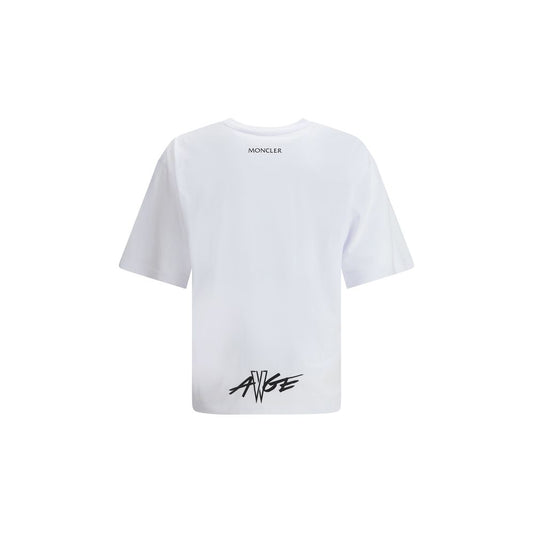 MONCLER x ASAP ROCKY White Cotton T-Shirt