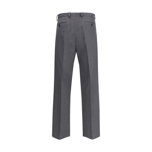Prada Gray Wool Oves Aries Dress Pants