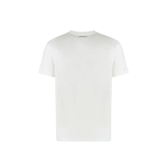 Off-White White Cotton T-Shirt
