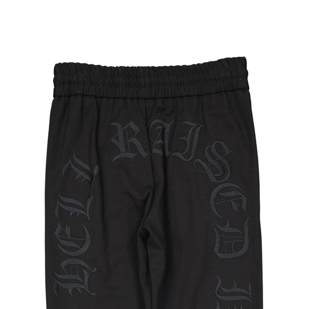 Philipp Plein Schwarze Elastan Jogginghose (Sporthose)
