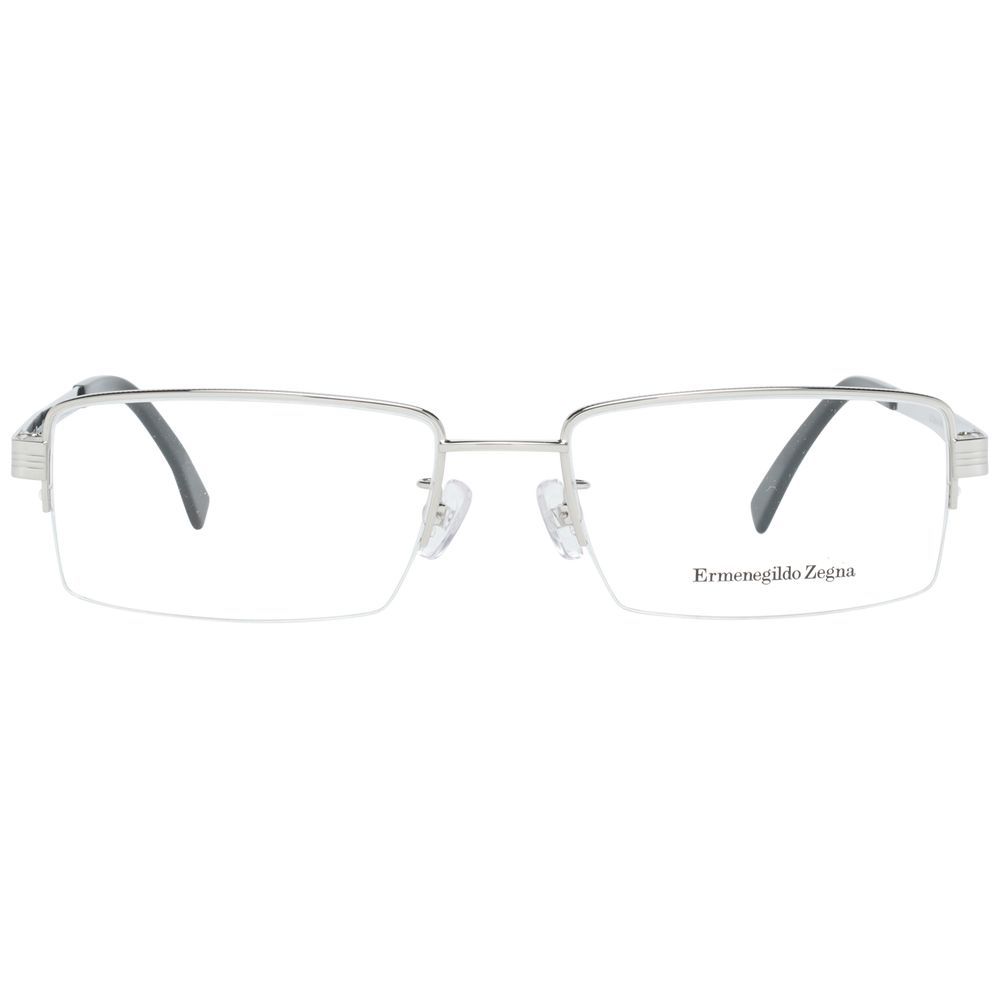 Ermenegildo Zegna Silver Titanium Glasses (Frames)