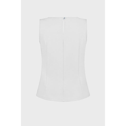 19V69 Italia White Viscose Top