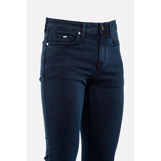 Gas Blue Cotton Jeans Denim