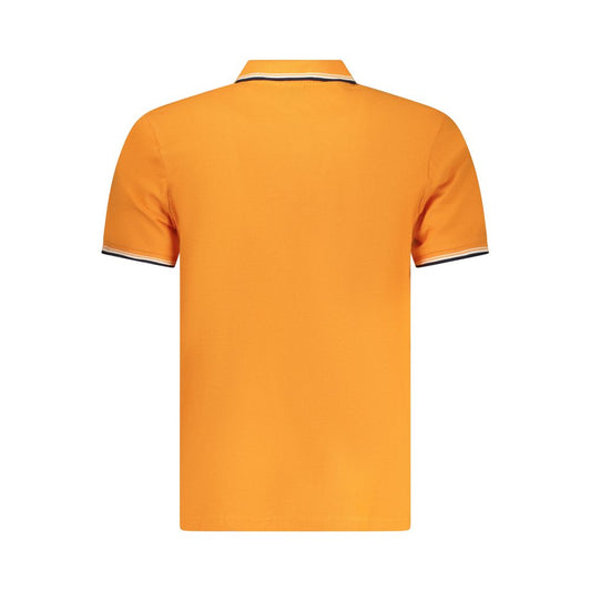 North Sails Arancione Cotton Men Polo