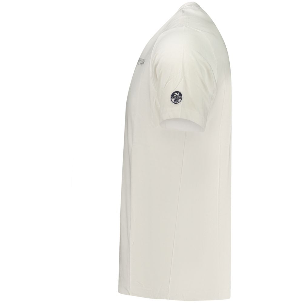 North Sails White Cotton Sportswear