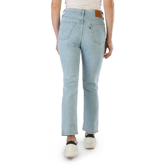 Levi's Blue Elastane Jeans Denim