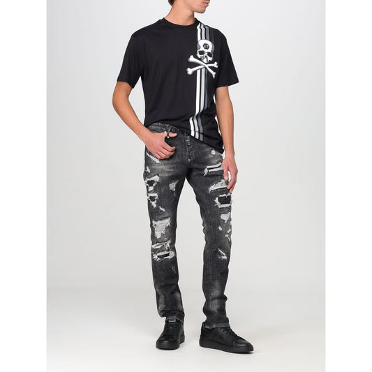 Philipp Plein Gray Denim Slim Fit Jeans
