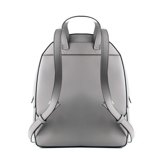Michael Kors Gray Leather Backpack