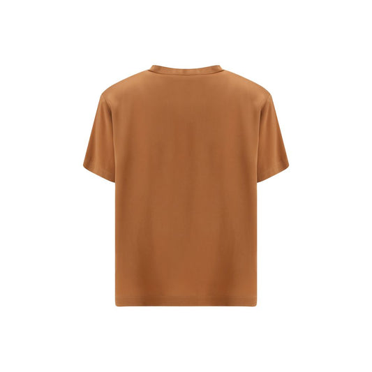 Fabiana Filippi Orange Viscose T-Shirt
