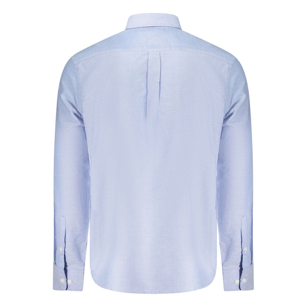 Norwegen 1963 Azzurro Baumwolle Herrenhemd