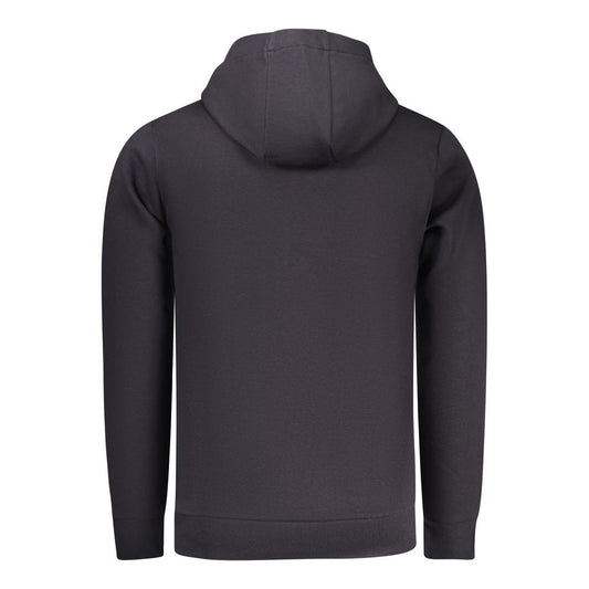 Rifle Blue Cotton Men's Hoodie
