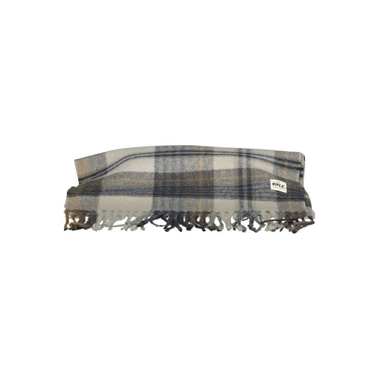 Rifle Grigio Polyester Men Scarf