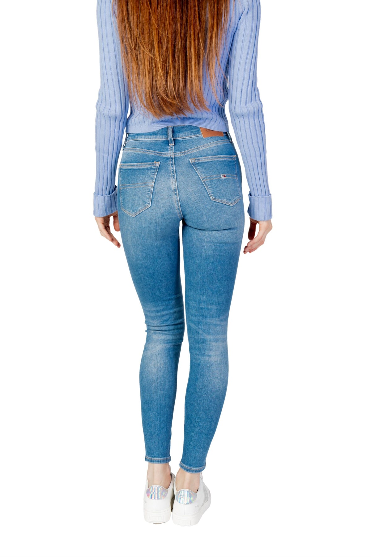 Tommy Hilfiger Blaue Skinny Jeans aus Baumwolle