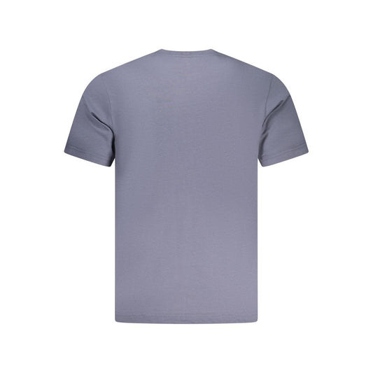North Sails Blue Cotton Men T-Shirt