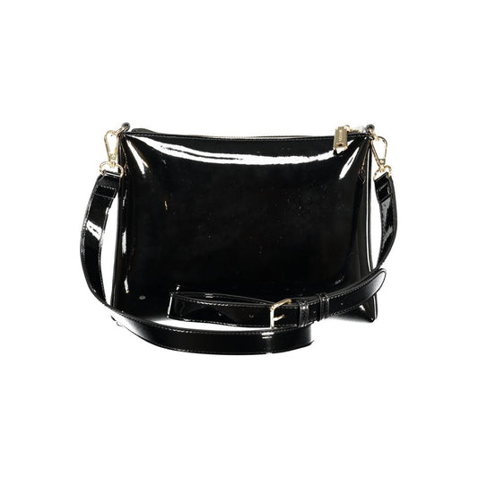 Mario Valentino Black Polyurethane Women's Bag