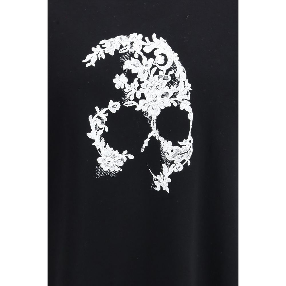 Alexander McQueen Black Cotton T-Shirt