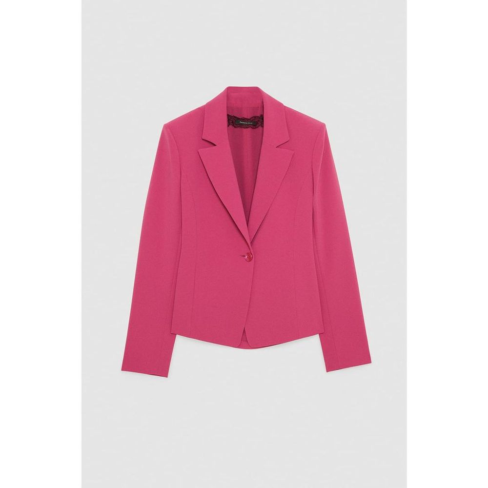Patrizia Pepe Gelber Polyester-Blazer