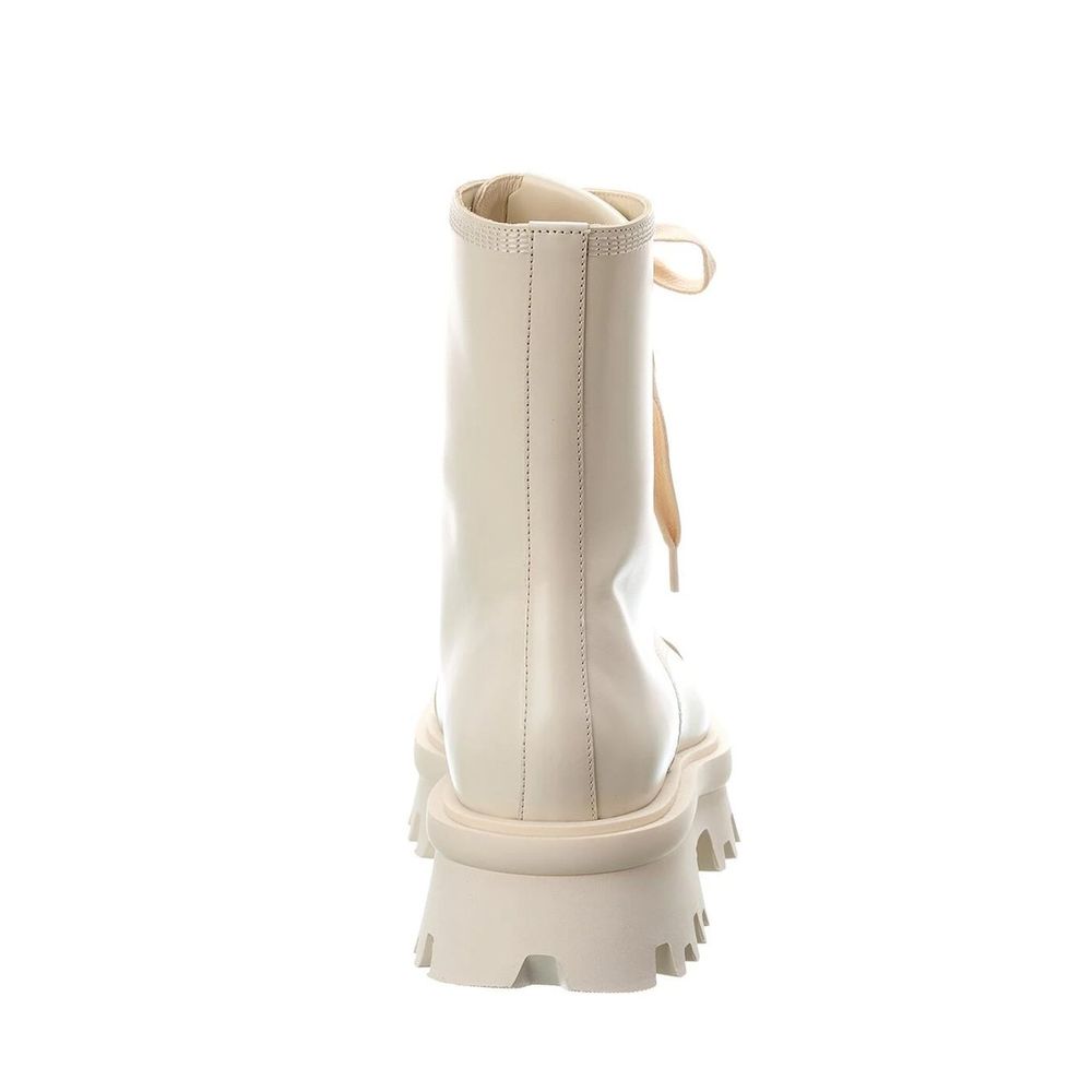 Salvatore Ferragamo White Calfskin Boots