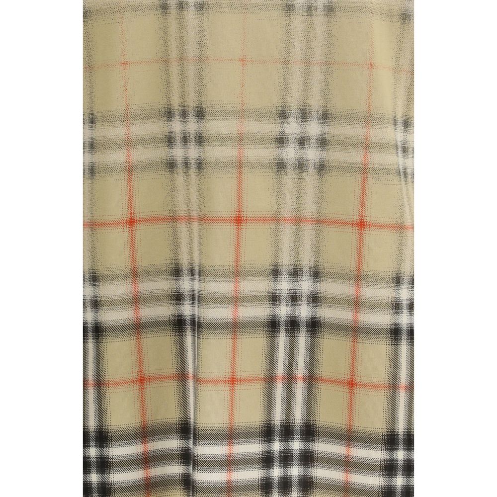 Burberry Beige Cotton T-Shirt
