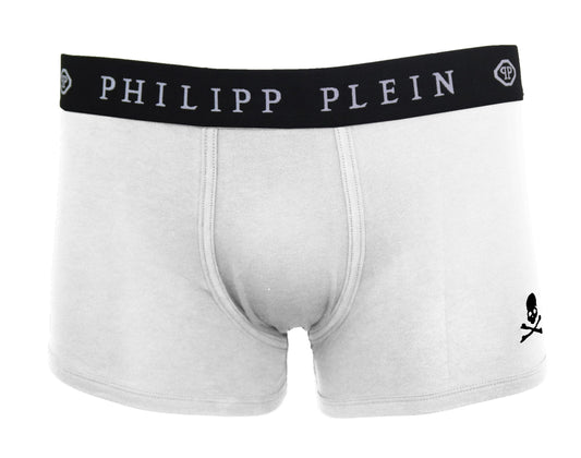 Philipp Plein White Cotton Boxers