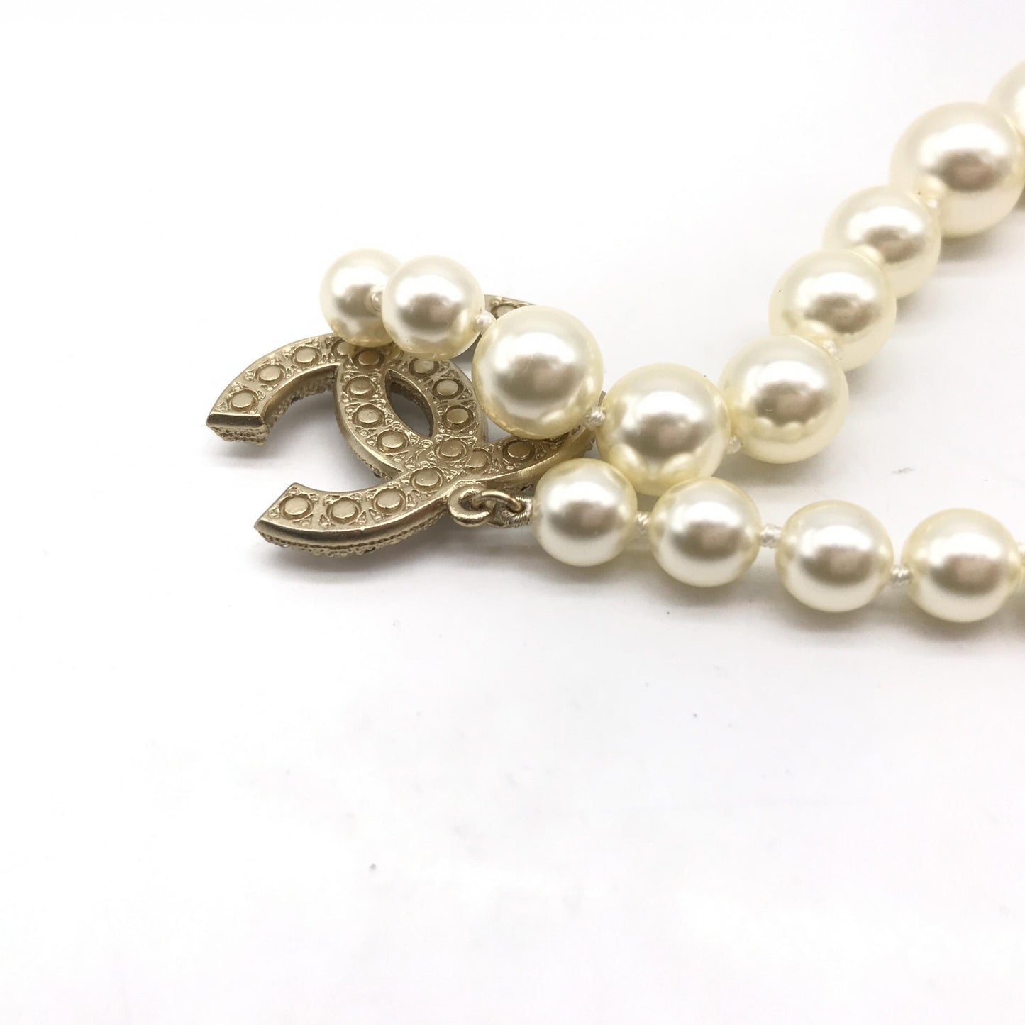 Chanel Pearl CC Necklace