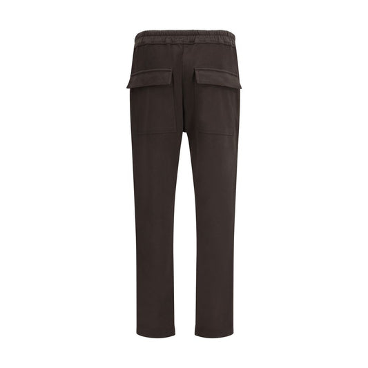 Moncler x Rick Owens Brown Cotton Athletic Pants