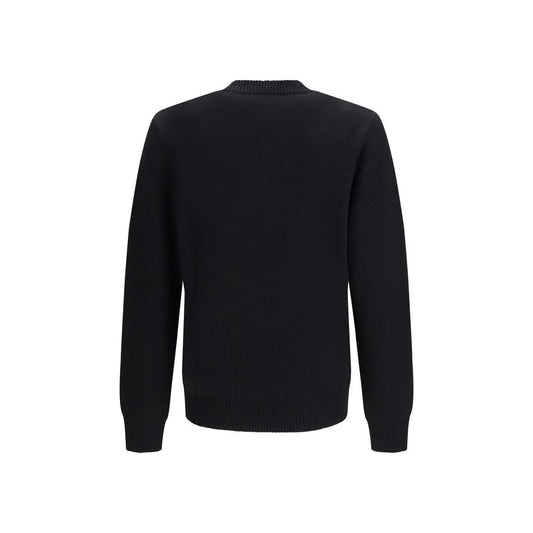 Fendi Black Wool Oves Aries Sweatshirt