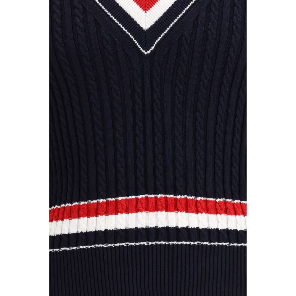Thom Browne blaues Baumwoll-Sweatshirt