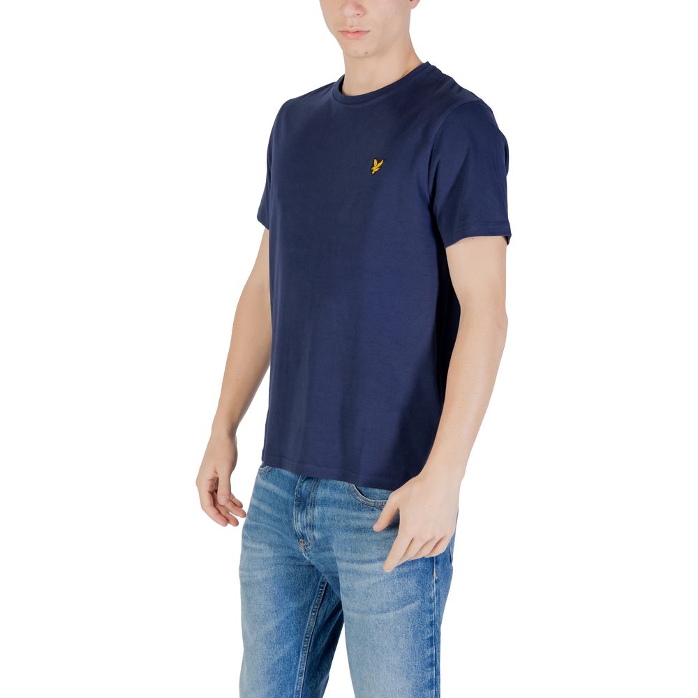 Lyle & Scott Blue Cotton T-Shirt