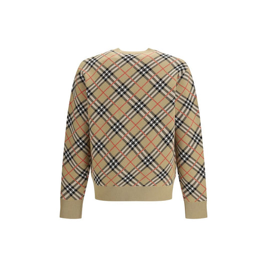 Burberry Beige Cotton Sweatshirt