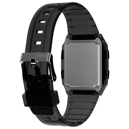 Timex Black Rubber Digital Watch