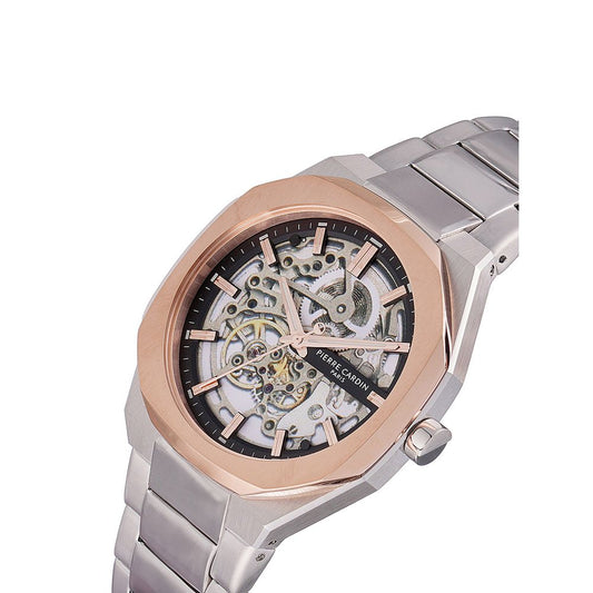 Pierre Cardin Gray Stainless Steel Dress Watch