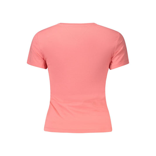 Tommy Hilfiger Pink Cotton Women's T-Shirt