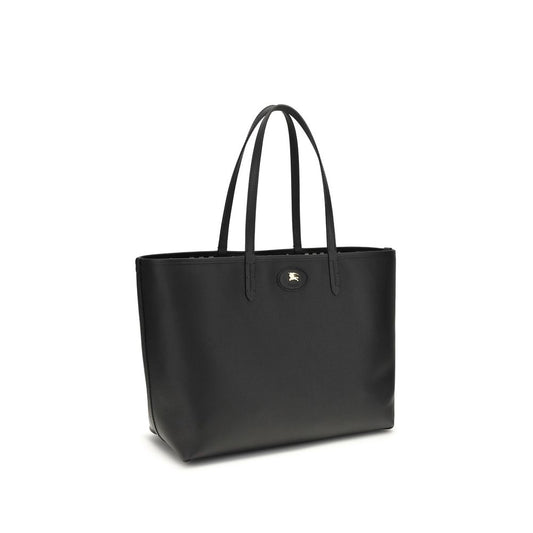 Burberry Black Calf Leather Bos Taurus Shoulder Bag