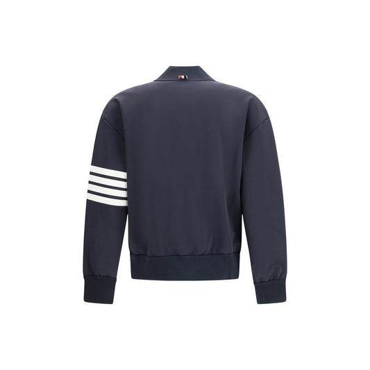 Thom Browne Blue Viscose Bomber