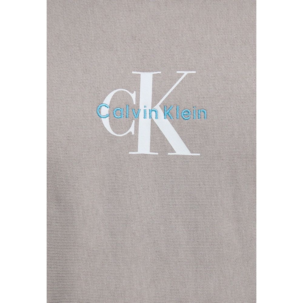 Calvin Klein Jeans Hoodie aus grauer Baumwolle
