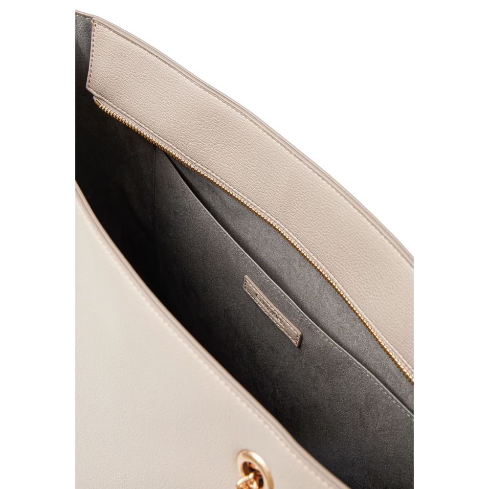 Calvin Klein Beige Handtasche aus Polyethylen