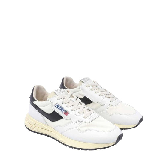Autry White Leather Low Top Sneakers