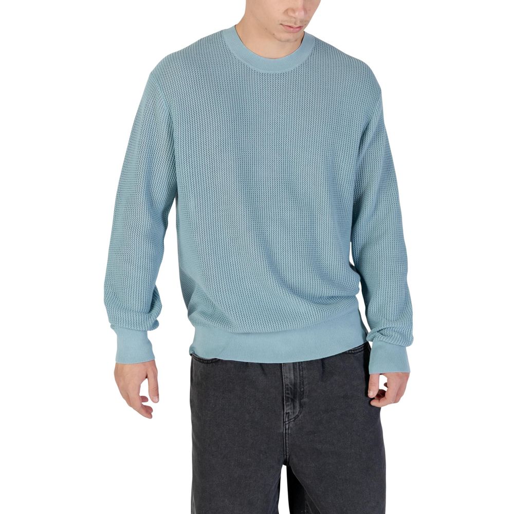 Calvin Klein Jeans Blaues Baumwoll-Sweatshirt