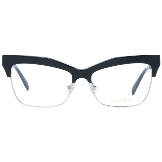 Emilio Pucci Black Metal & Plastic Glasses (Frames)