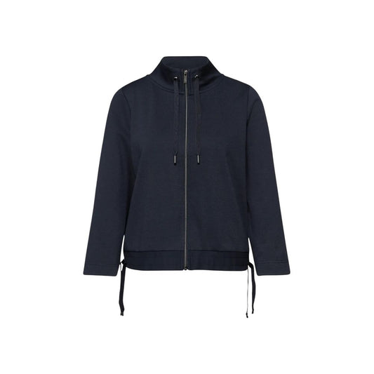 Street One Blue Polyester Sweatshirt