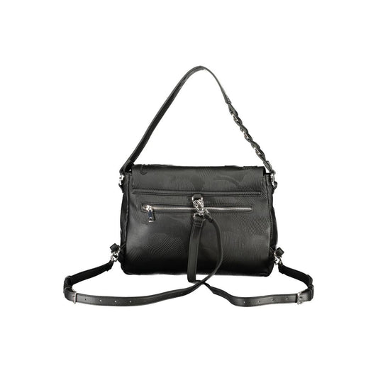 Desigual Black Polyurethane Women Backpack