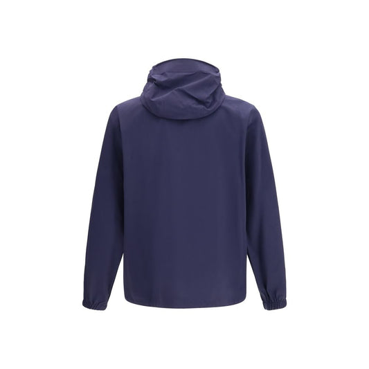 Moncler Grenoble Blue Polyamide Shell Jacket