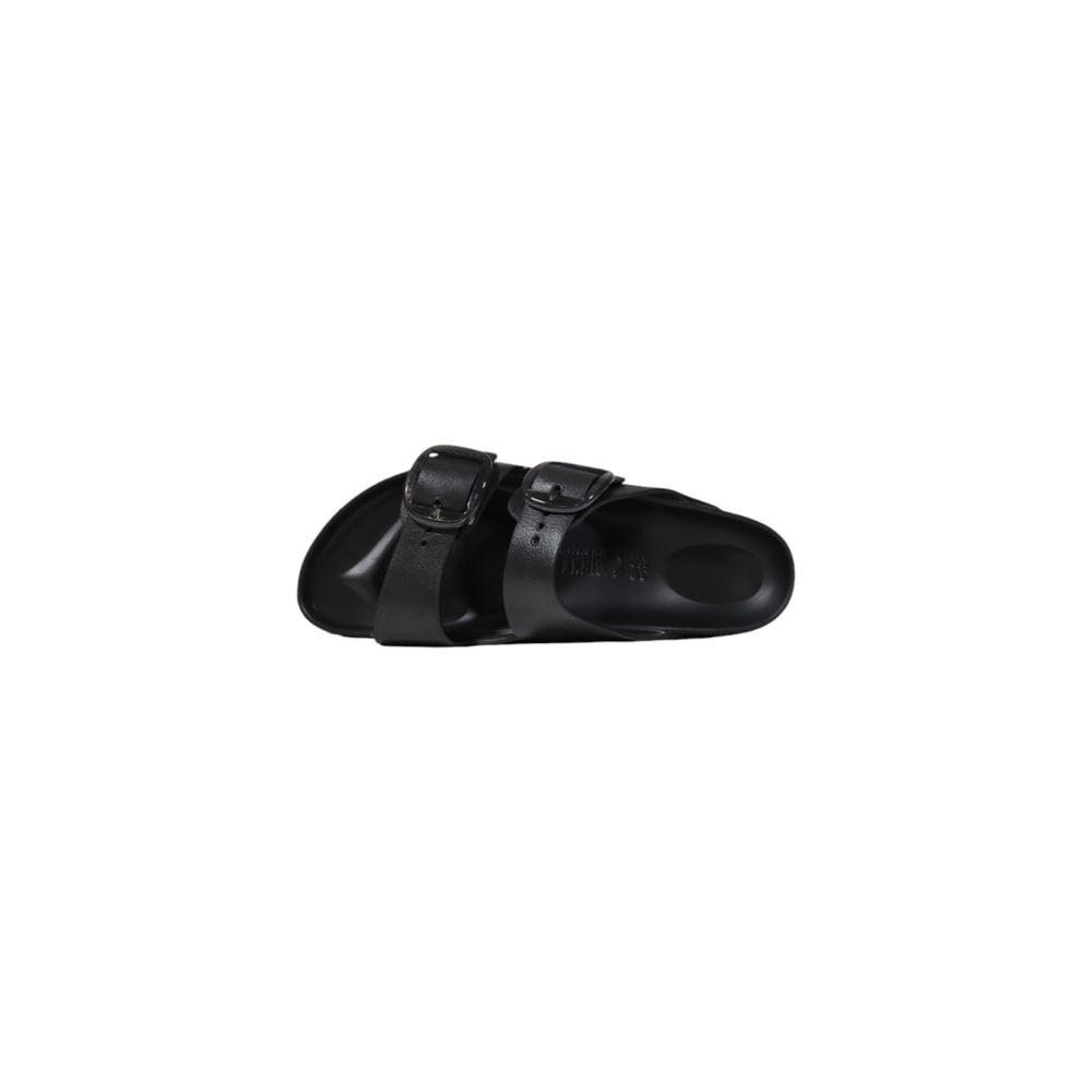 Birkenstock schwarze flache EVA-Sandalen