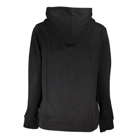 Vans Black Cotton Women Hoodie