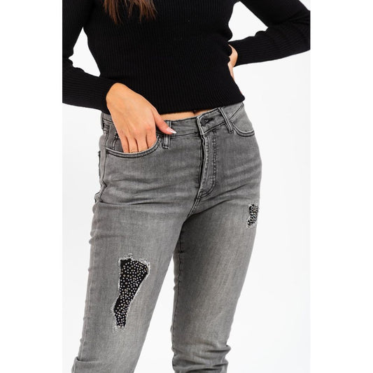 Gas Gray Cotton Jeans Denim